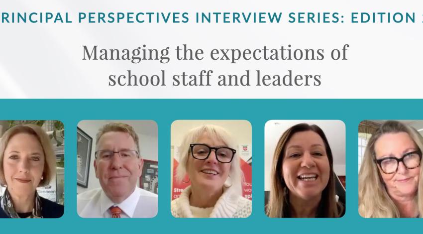 Principal Perspectives Interview Series: Edition 2